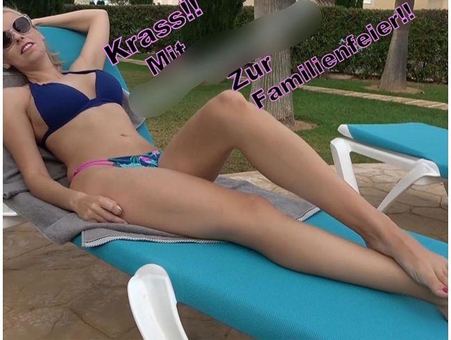 KikiVega Porno Video: Krass!! Mit cream**efo**e zur Familienfeier!!